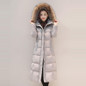 2017 Winter Down Coat Women Natural Fox Raccoon Fur Collar Hooded Jacket Female 90% Duck Down Coat Warm Thick Outwear A909