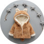 2017 Winter baby girls clothes faux fur fleece baby Girls Outerwear newborn hoodies Baby Girl jacket princess baby Girls Coats