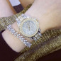 2016 New Arrival Luxury Women Watches Rhinestone Crystal Wristwatch Lady Dress Watch Men's Luxury Analog Quartz Watches Relogio