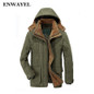 ENWAYEL Winter Thick Padded Parka Men Jacket Coat Russian Wadded Long Hooded Casual Warm Snow Windbreaker Overcoat Male Jackets