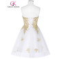 Grace Karin Short Cocktail Dress Appliques Beaded Homecoming Robe De Cocktail Party Prom Gowns Graduation Dresses 8th Grade 2017