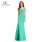 Grace Karin Sexy One Shoulder Mermaid Evening Dresses Long Bodycon Formal Gowns Backless Party Dresses 2017 abendkleider 6062