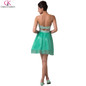 Grace Karin Luxury Cocktail Dresses 2017 Mint Green Short Party Prom Dresses Sequin Robe De Cocktail Dress Vestido De Festa 6105
