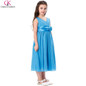 Grace Karin Flower Girl Dresses V Neck Chiffon Birthday Pageant Party Girls Evening Gowns Elegant Kids First Communion Dresses