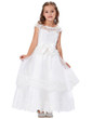 Grace Karin Flower Girl Dresses Lace Prom Evening Party Elegant First Communion Gowns Princess Long Pageant Dresses For Kids Bow