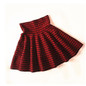 2016 Spring Autumn High Waist Knitted Skirts Women Pleated Mini Skirt Female Casual Elastic Short Cotton Skirt SL0764