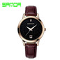 2016 SANDA New Fashion Romantic Women Watches Women Luxury Quartz Watch Ladies Leather Dress Wristwatch Montre Femme Reloj Mujer
