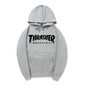 2016 New Fleece Autumn Winter Trasher Men's Hoodies Streetwear Skateboard Hip hop Hoody Thrasher Sweatshirt Men Women Sweat XXL