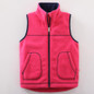 Candy-Colors Soft Fleece Kids Vest Waistcoats Children's Waistcoats Coat Sleeveless Kids Jacket Outerwear Boys Girls Vests