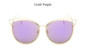 CandisGY Women Classic Cat EyE Sunglasses Lady Fashion mIRROR Brand Desinger Mirror Sun Glasses Female