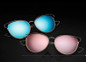 CandisGY Women Classic Cat EyE Sunglasses Lady Fashion mIRROR Brand Desinger Mirror Sun Glasses Female