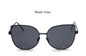 CandisGY Hipster Clear Eyeglasses Cateye Mirror Oversized Sunglasses Brand Designer Women Mirror Lady Sun Glasses Metal Frame