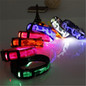 Camouflage Nylon Collar LED safety Lights Flash Night for Dog/Cat Pet