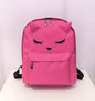 2016 Cute Cartoon Cat Ears Backpack Women Canvas Backpack School Bags For Teenager Girls College Style Casual Rucksack