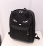 2016 Cute Cartoon Cat Ears Backpack Women Canvas Backpack School Bags For Teenager Girls College Style Casual Rucksack