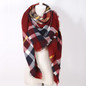 2016 Brand New Design Fashion Blankets scarf Soft Acrylic Winter Scarves warm Oversized Square Plaid scarf Shawl for women