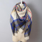 2016 Brand New Design Fashion Blankets scarf Soft Acrylic Winter Scarves warm Oversized Square Plaid scarf Shawl for women