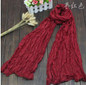 2016 Brand Fashion Casual Foulard All-match Solid Soft Cotton Long Scarf Women Scarves