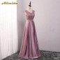 Elegant Evening Dress Long 2017 Appliques Banquet Party Dress Stunning Satin Prom Dresses Robe De Soiree vestido de festa