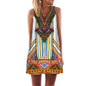 2016 Women Dress 3D Print Vintage Hippie Summer Beach Dress Dashiki Loose Plus Size Women Clothing
