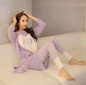 2016 Winter Women Pajama Sets Autumn Sleepwear Pajamas girls night Homewear For Women Nightgown top + pants