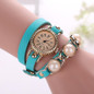 CCQ Brand Fashion Women Bracelet Pearl Watch Casual Women Wristwatch Luxury Quartz Watch Relogio Feminino Gift Clock 1296
