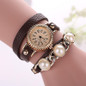 CCQ Brand Fashion Women Bracelet Pearl Watch Casual Women Wristwatch Luxury Quartz Watch Relogio Feminino Gift Clock 1296