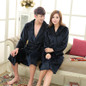 Luxury Men Women Winter Long Warm Bathrobe Super Soft Flannel Bath Robe Mens Coral Fleece Kimono Robes Male Lounge Dressing Gown