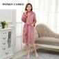 Luxury Men Women Winter Long Warm Bathrobe Super Soft Flannel Bath Robe Mens Coral Fleece Kimono Robes Male Lounge Dressing Gown