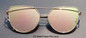 Luxury Fashion Cat Eye Sunglasses Women Brand Designer Vintage Pink Mirror Sun Glasses Female Oculos Feminino Lunette Femme