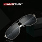 JIANGTUN Aluminum Magnesium Polarized Sunglasses Men Driver Mirror Sun glasses Male Pesca Female Square Driving Eyewear