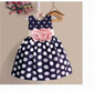 Princess Baby Kids Girls Party Wedding Polka Dot Flower Gown Fancy Dress 2-7Y