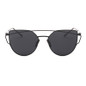POLYREAL 2017 New Cat Eye Sunglasses Women Brand Designer Female Twin-Beams Rose Gold Mirror Sun Glasses Cateye Sunglasses UV400