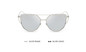 POLYREAL 2017 New Cat Eye Sunglasses Women Brand Designer Female Twin-Beams Rose Gold Mirror Sun Glasses Cateye Sunglasses UV400