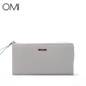 OMI Women's wallet Women's bag Female's purse ladies' long wallet genuine leather purse famous designer brand luxury Clutch 2017