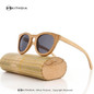KITHDIA New Fashion Products Men Women Glass Polarized Bamboo Sunglasses Retro Vintage Wood Lens Wooden Frame Handmade