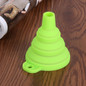 Kitchen Funnel Silicone Mini Funnel Hopper Foldable Collapsible Silicone Filler Creative Cooking Utensils Tools Kitchen Gadget