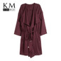 Kissmilk Plus Size New Fashion Women Clothing Casual Long Sleeve Coat Streetwear OL Solid Big Size Trench Coat 3XL 4XL 5XL 6XL