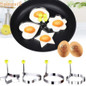 Saingace lovely pet Stainless Steel Fried Egg Shaper Pancake Mould Mold Kitchen Cooking Tools sep926