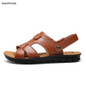SAILEROAD Mens Leather Sandal Male Sandale Homme Sandalia Masculina Mens Sandals Summer Sandalias Hombre Cuero Beach Shoes 2017