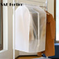 SAE Fortion Clothes Dust Cover Transparent Sweaters Pocket Sweater Dust Cover Suit Coat Dust Cover Protector Storage For Clothes