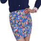 Vintag 2017 Office Lady Skirt Summer Women High Waist Elastic OL Short Mini Skirts Floral Sexy Pencil Skirt Female Bodycon Skirt