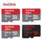 SanDisk memory card 16GB/32GB/64GB/128GB 80mb/s micro SD Card 32gb class 10 SDXC 64gb Ultra SDHC 32gb 16gb UHS-I memory TF CARD