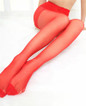 Alishebuy Open file Thin stockings Tight, Hot Sexy Lady Women Lace Open crotch Tights, Sexy Fashion Elastic Pantyhose