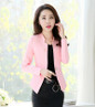 806# Fashion 2017 New Slim Women Casual Blazers Jackets Small Suit Blazer Feminino Elegant One Button White Jaqueta Feminina