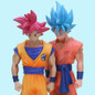 8-15cm anime Dragon Ball Z Resurrection F Son Gokou Vegeta Frieza Trunks Gohan Super Saiyan Action Figure dragonball Model Toy
