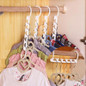 NEW 3D Space Saving Space Hanger cabide clothes hanger Hook New Hot Plastic Magical Hanger Clothes Storage Space Saving