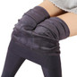 Nov18 Amazing Lady Winter Warm Legging Thickened Winter Super Elastic Fleece Women Leggings Solid Color