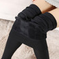 Nov18 Amazing Lady Winter Warm Legging Thickened Winter Super Elastic Fleece Women Leggings Solid Color