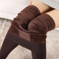 Nov18 Amazing Lady Winter Warm Legging Thickened Winter Super Elastic Fleece Women Leggings Solid Color